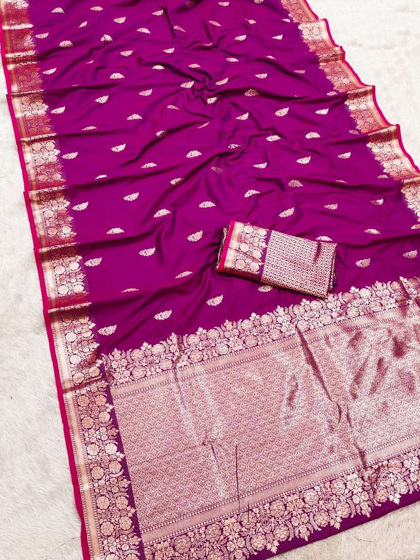 good Original Pure and Soft banarasi silk fancy fabric saree...
