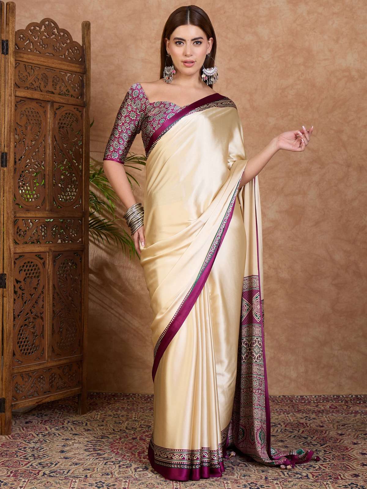 Good vibe come for Ajrakh Luxe and Semi modal fancy fabric s...