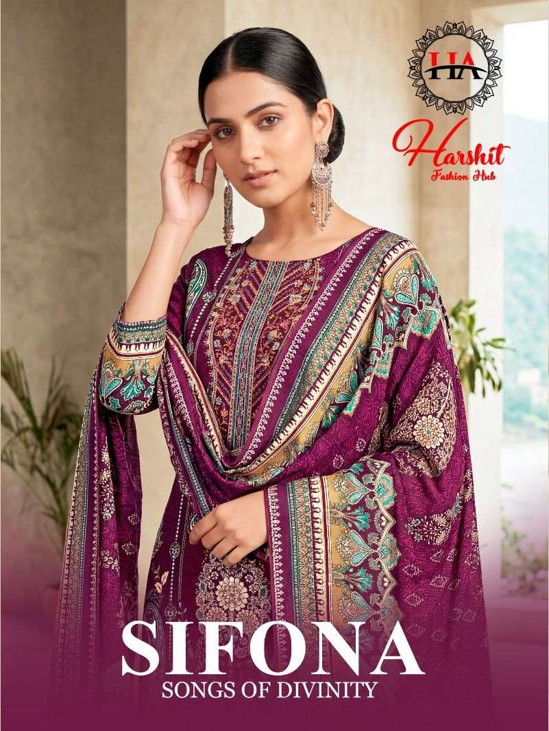 HARSHIT FASHION SIFONA DAILY BASE RAYON PRINT SALWAR SUIT LO...