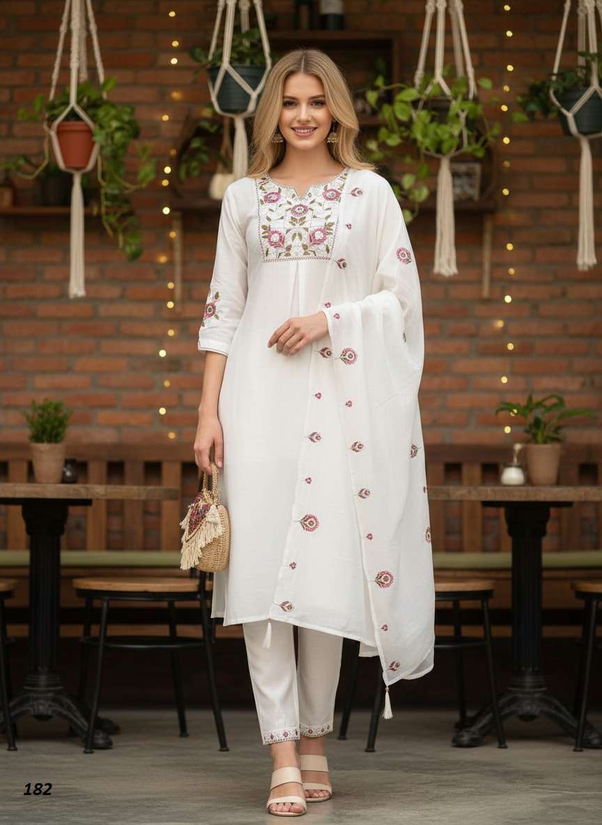 HOF 178 TO 183 YOUNG LADY TRADITIONAL FANCY SUIT WEAR COLLEC...