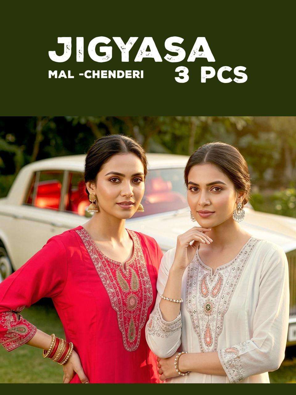 JIGYASA MAL CHENDERI WITH LINING SALWAR KAMEEZ REGULAR CLOTH...