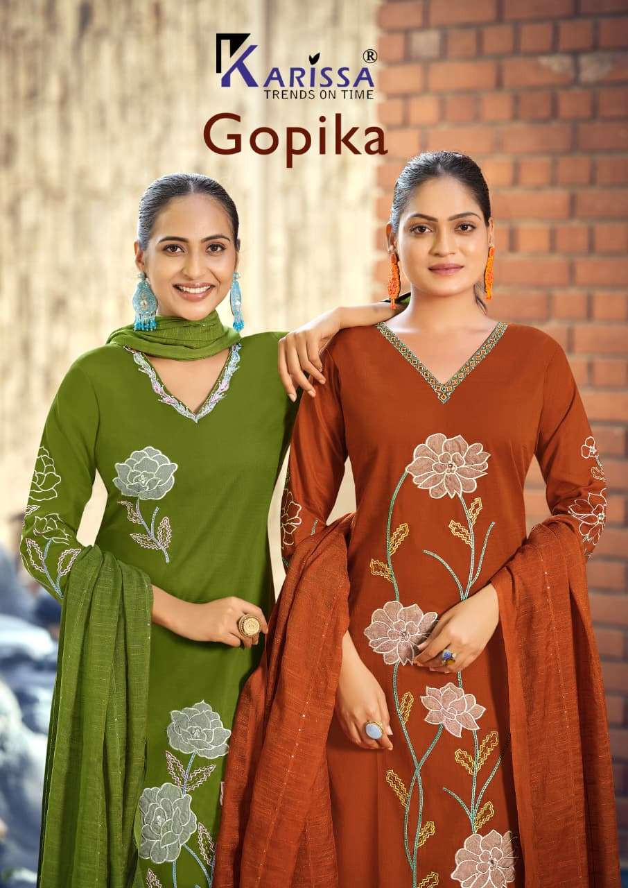 KARISSA GOPIKA WOMEN CLOTHING BOMBAY COTTON SALWAR KAMEEZ AT...