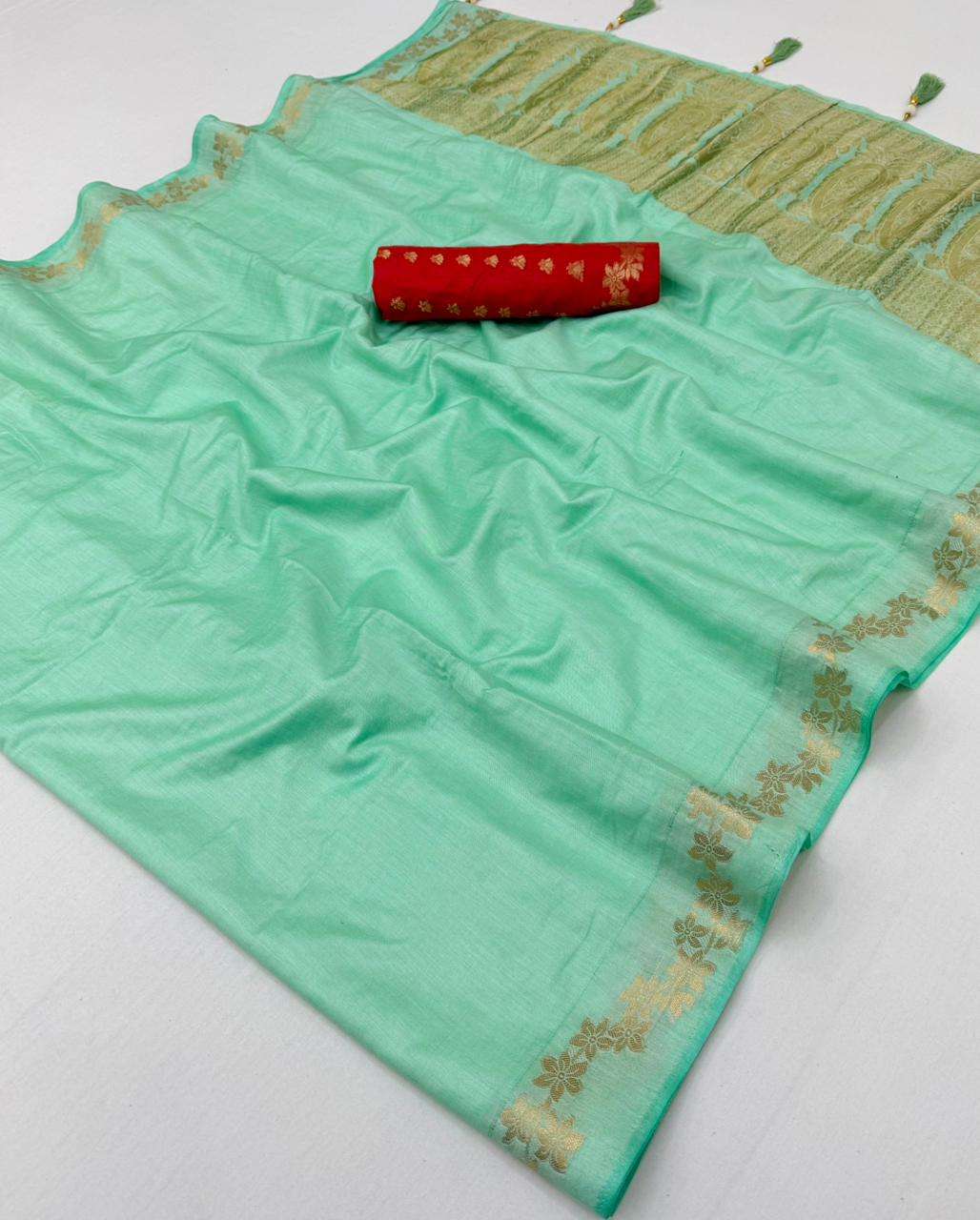 Kazari Series Indu Cotton Viscous fancy fabric with Weaving ...