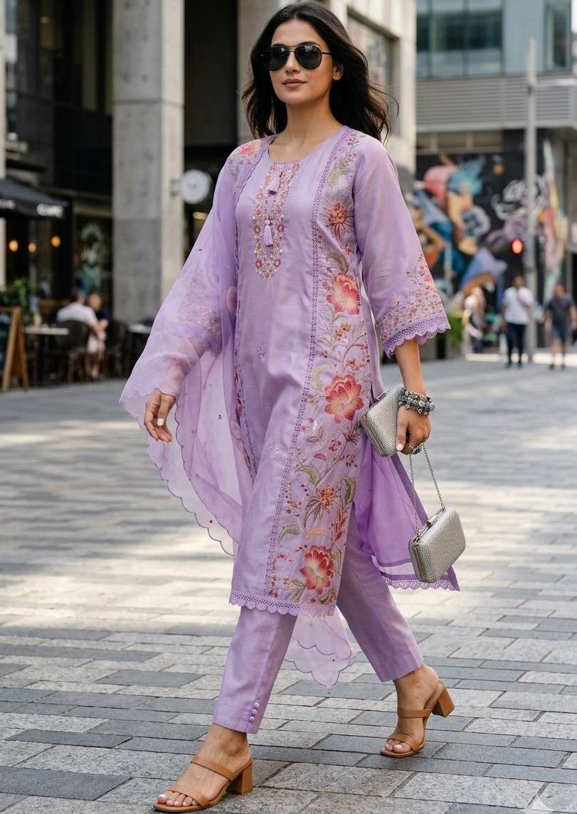 MEENAZ VISCOSE FABRIC FLOWER DESIGN SALWAR SUIT LIGHT SUMMER...
