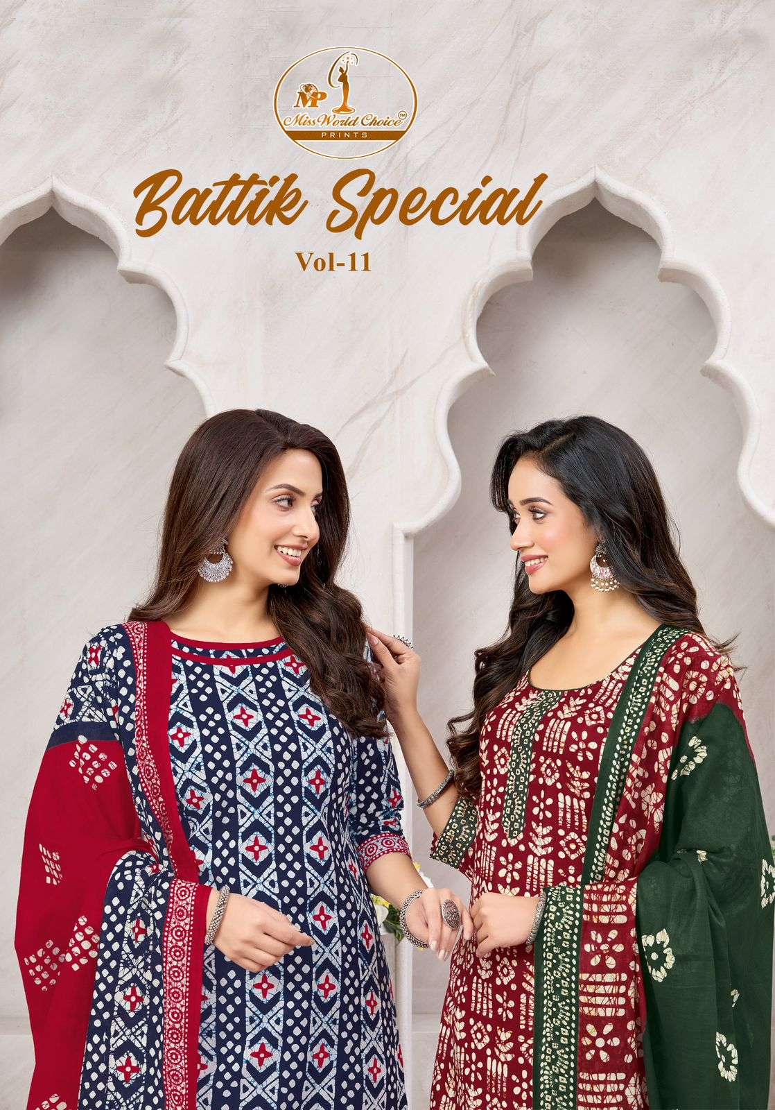 MISS WORLD BATIK SPECIAL VOL 10 SUMMER COTTON DESIGN SUIT RE...