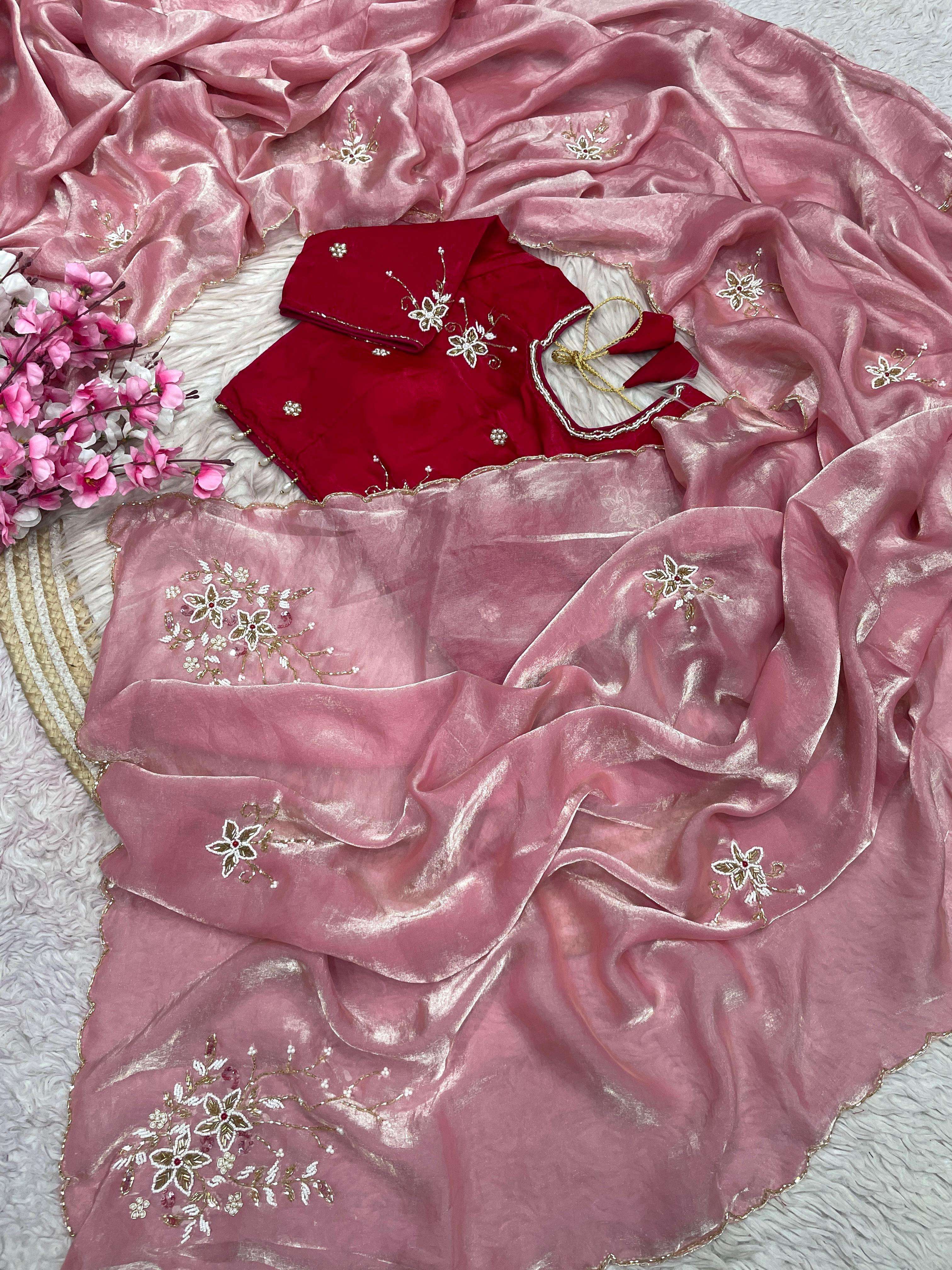 Mp 718 Presents fancy satin fabric New Bollywood Trending De...