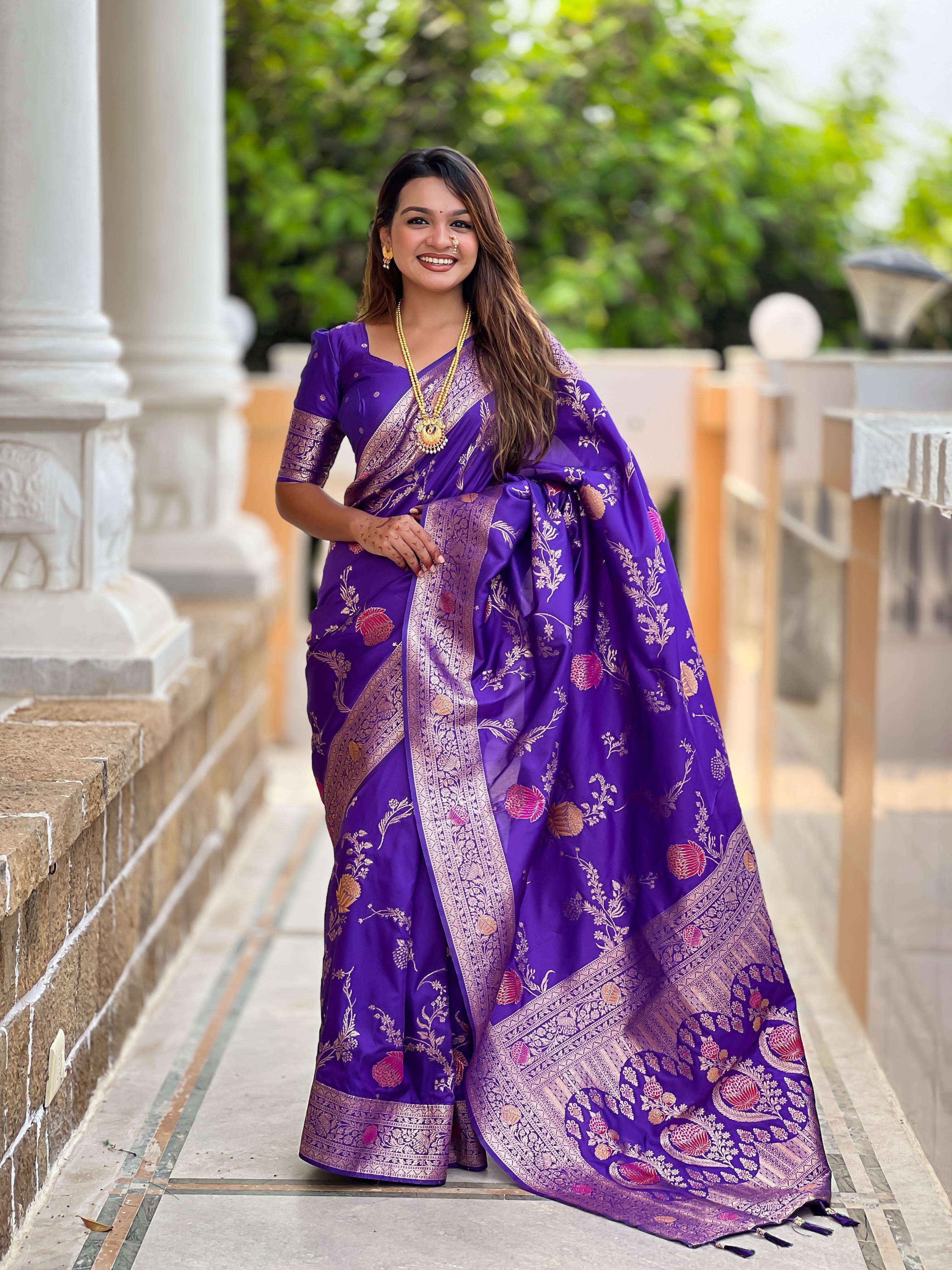 New  and iconic Collection Mogra Premium and Original silk f...