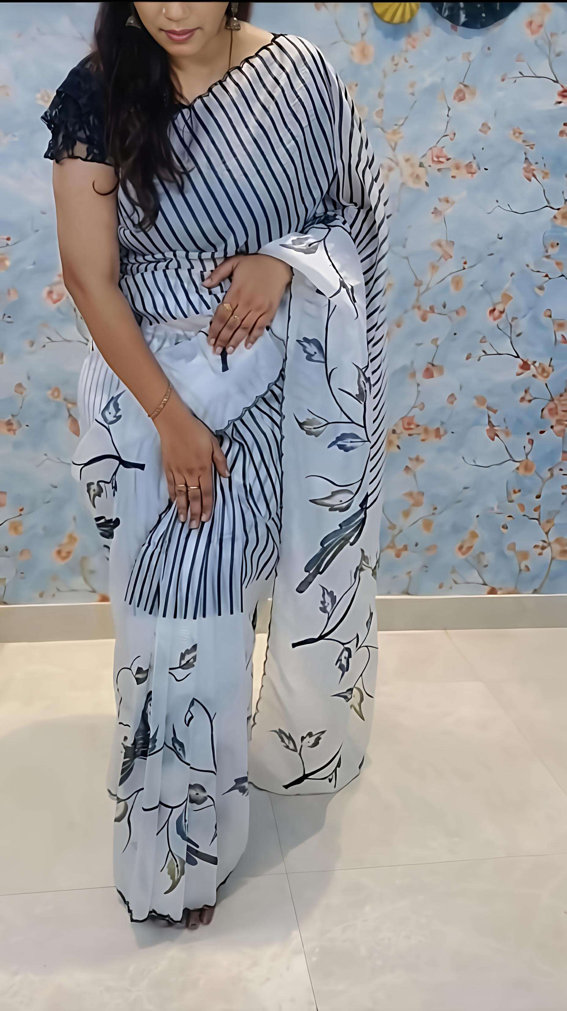 NEW ARRIVAL VERTICAL CHIMNI HEAVY AND MARSHMALLOW GEORGETTE ...
