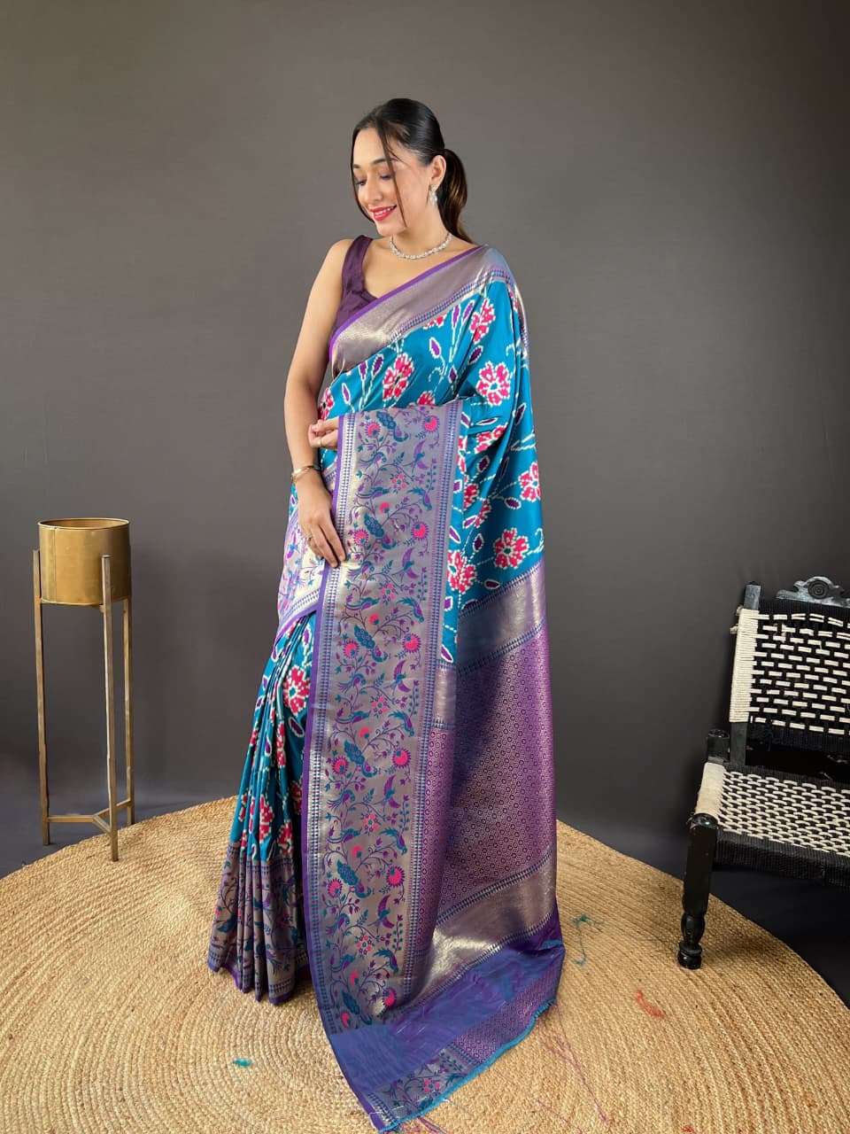 New Catalogue Tanisha Handloom Weaving Soft silk fancy fabri...