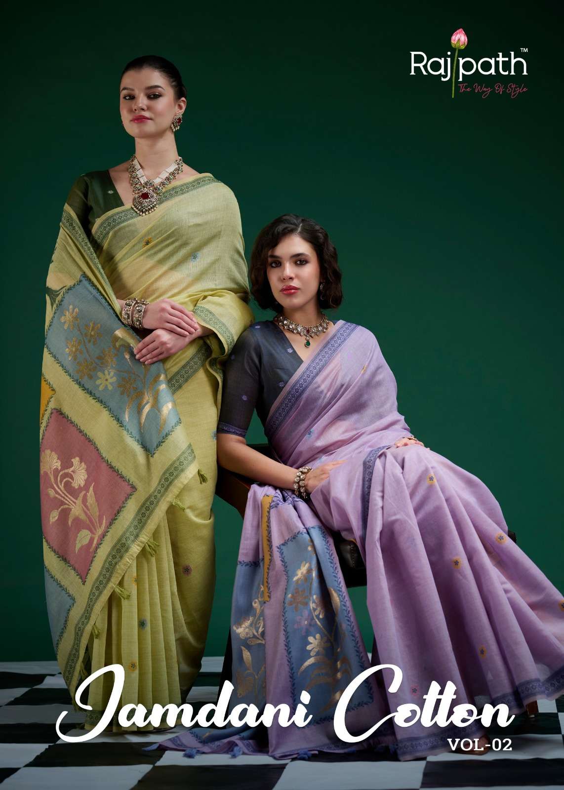 new Collections RajPath Fabrics Jamdani Cotton Vol 2 Jamdani...
