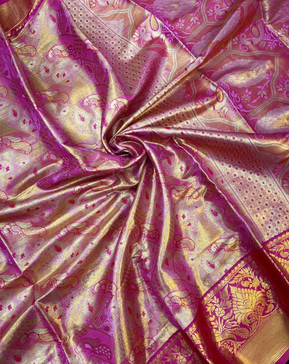 New color added Sketch 5 bridal Beautiful  kanchipuram inspi...