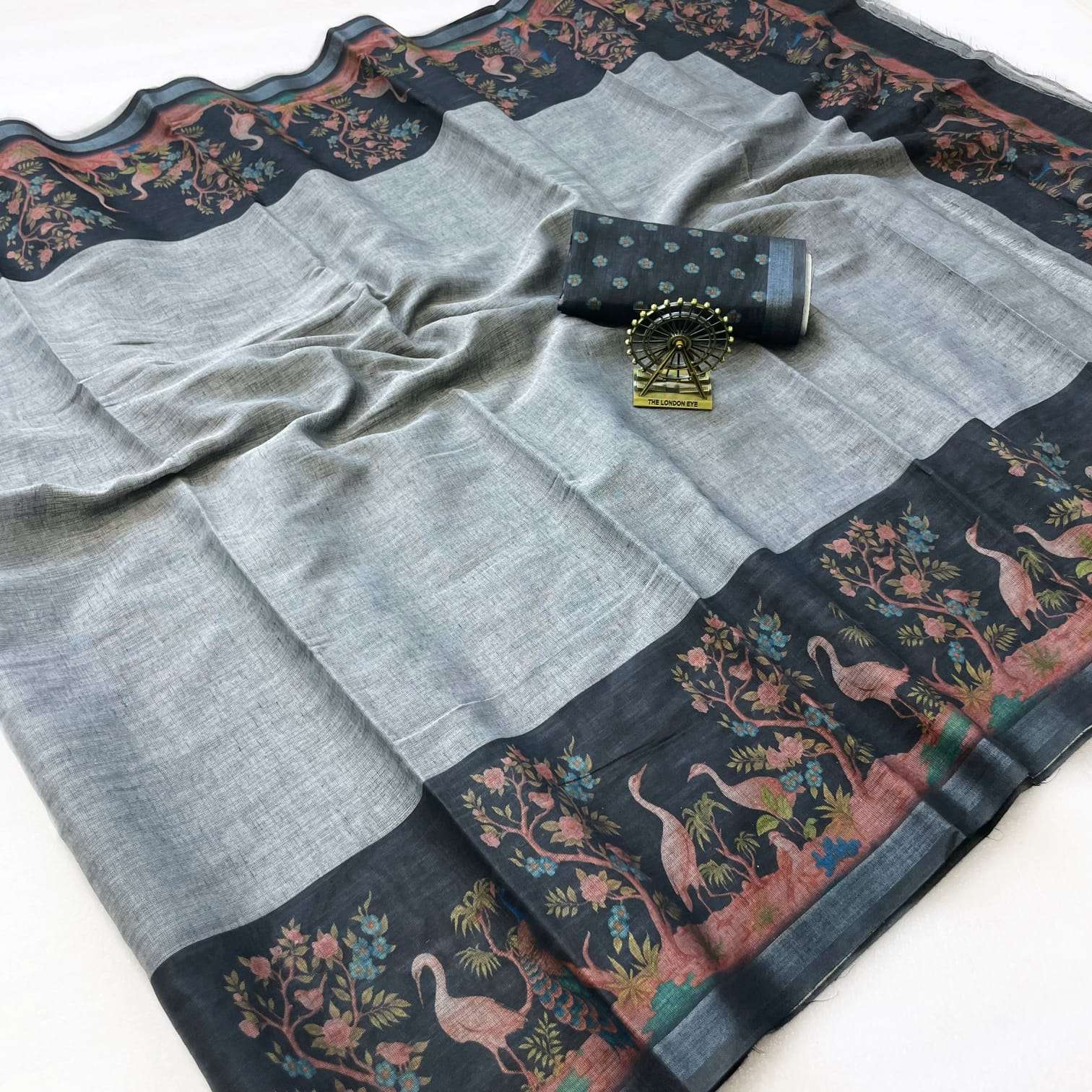  New Designer Launch beautiful and Soft cotton fabric black...