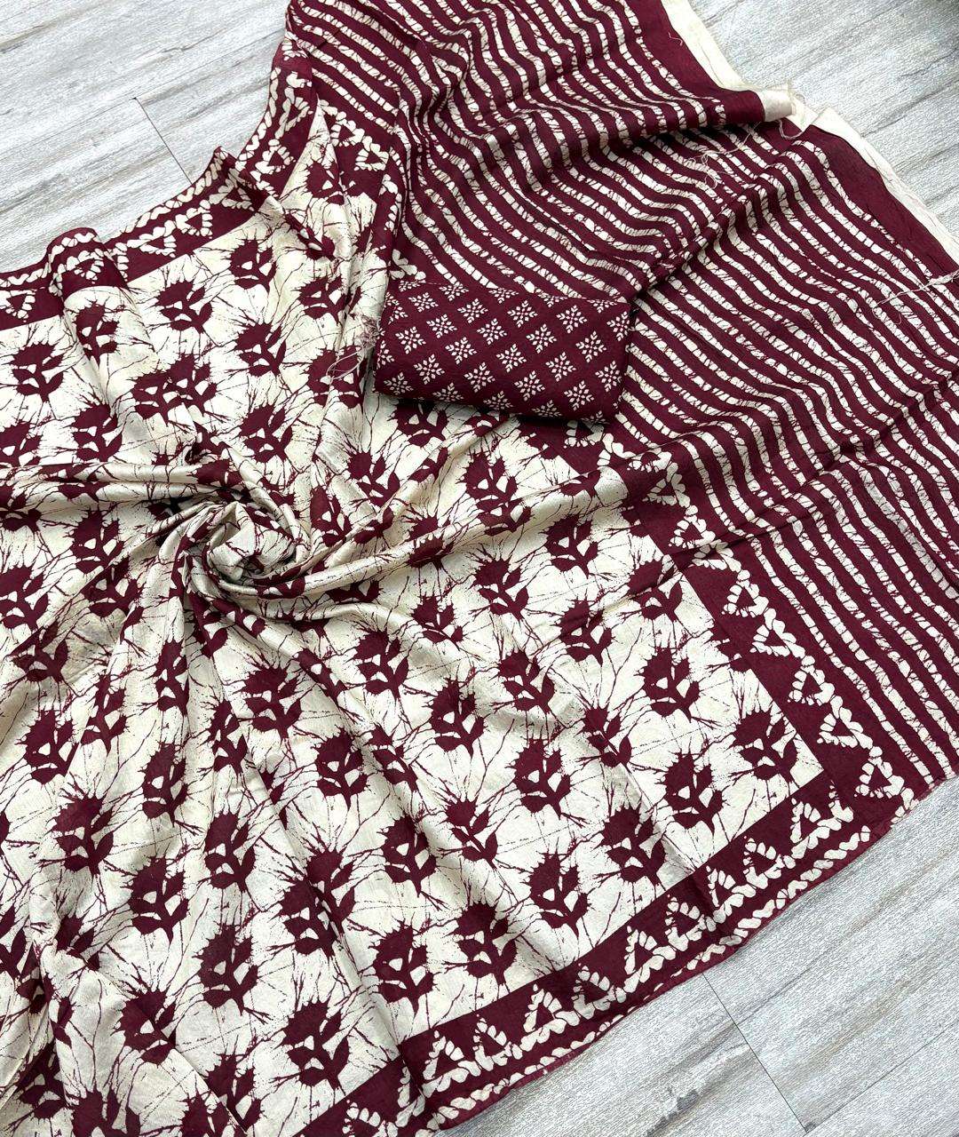  new fancy and beautiful soft cotton fabric saree reseller i...