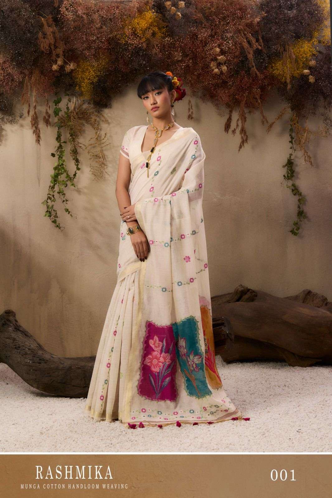 NEW FASHION EDITION MAJESTIC RASHMIKA SOFT MUNGA COTTON FABR...