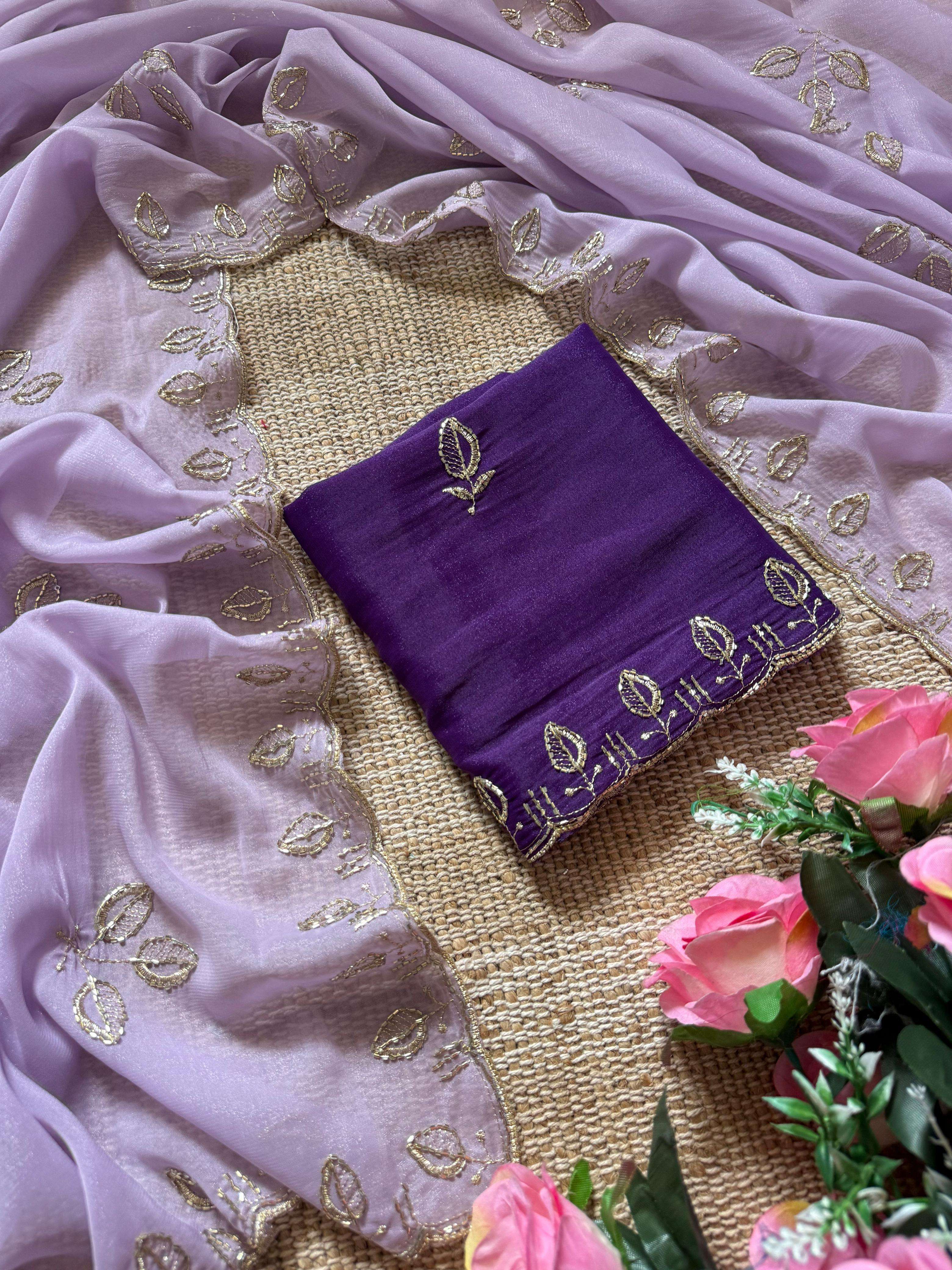 NEW FRASH AND SHINY GEORGETTE SUPER FABRIC PARTY WEAR SAREE ...