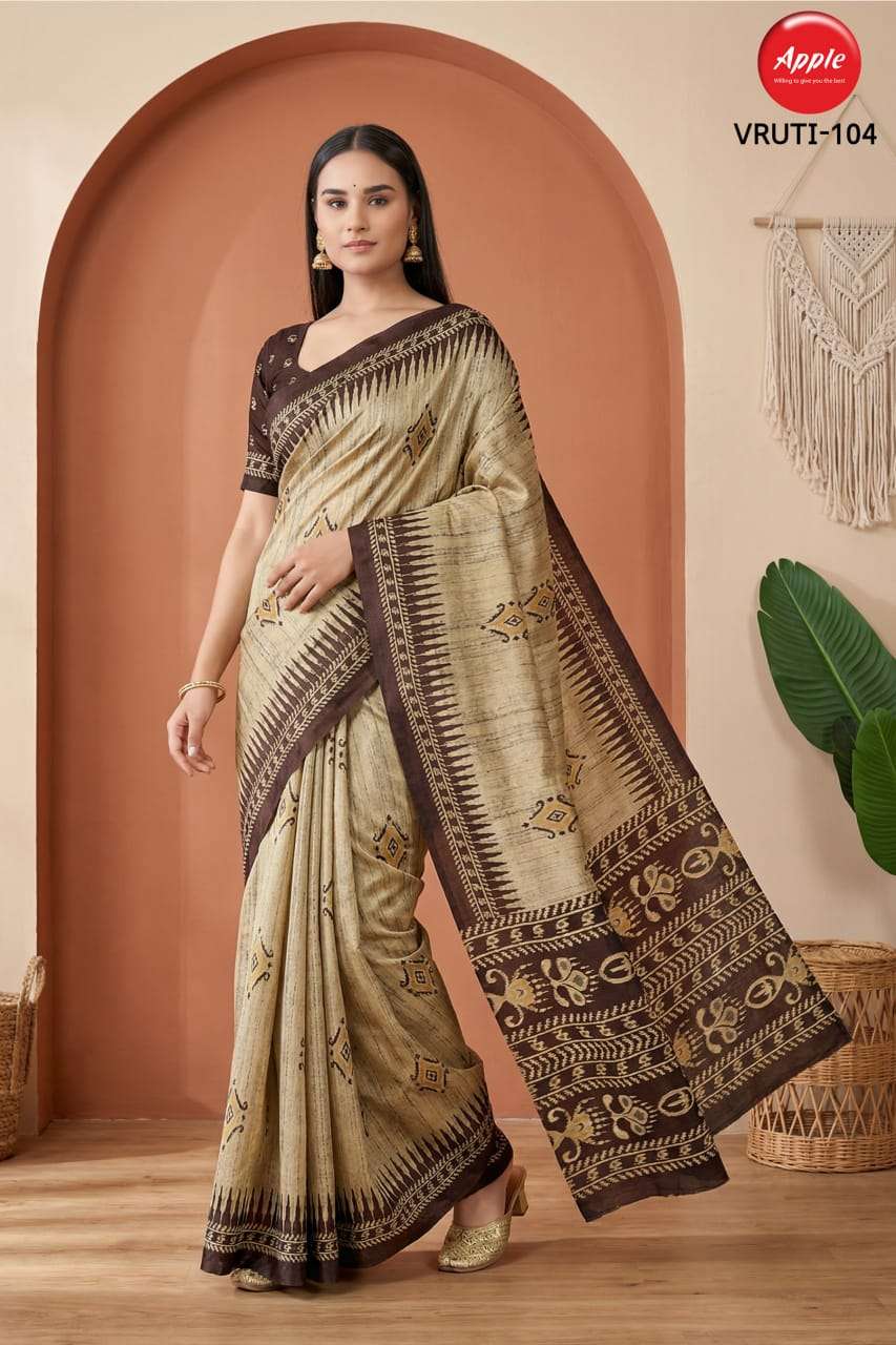 NEW LAUNCH APPLE VRUTI VOL 1 AND 2 GRACE IN EVERY KOZI SILK ...
