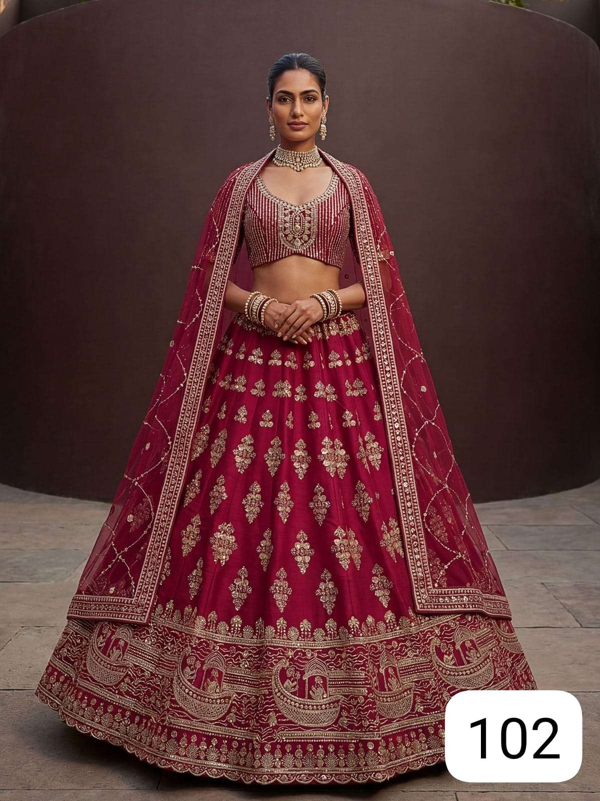 NEW LAUNCH FANCY AND BEAUTIFUL PC SAMRIDHI HAND WORK WITH JA...