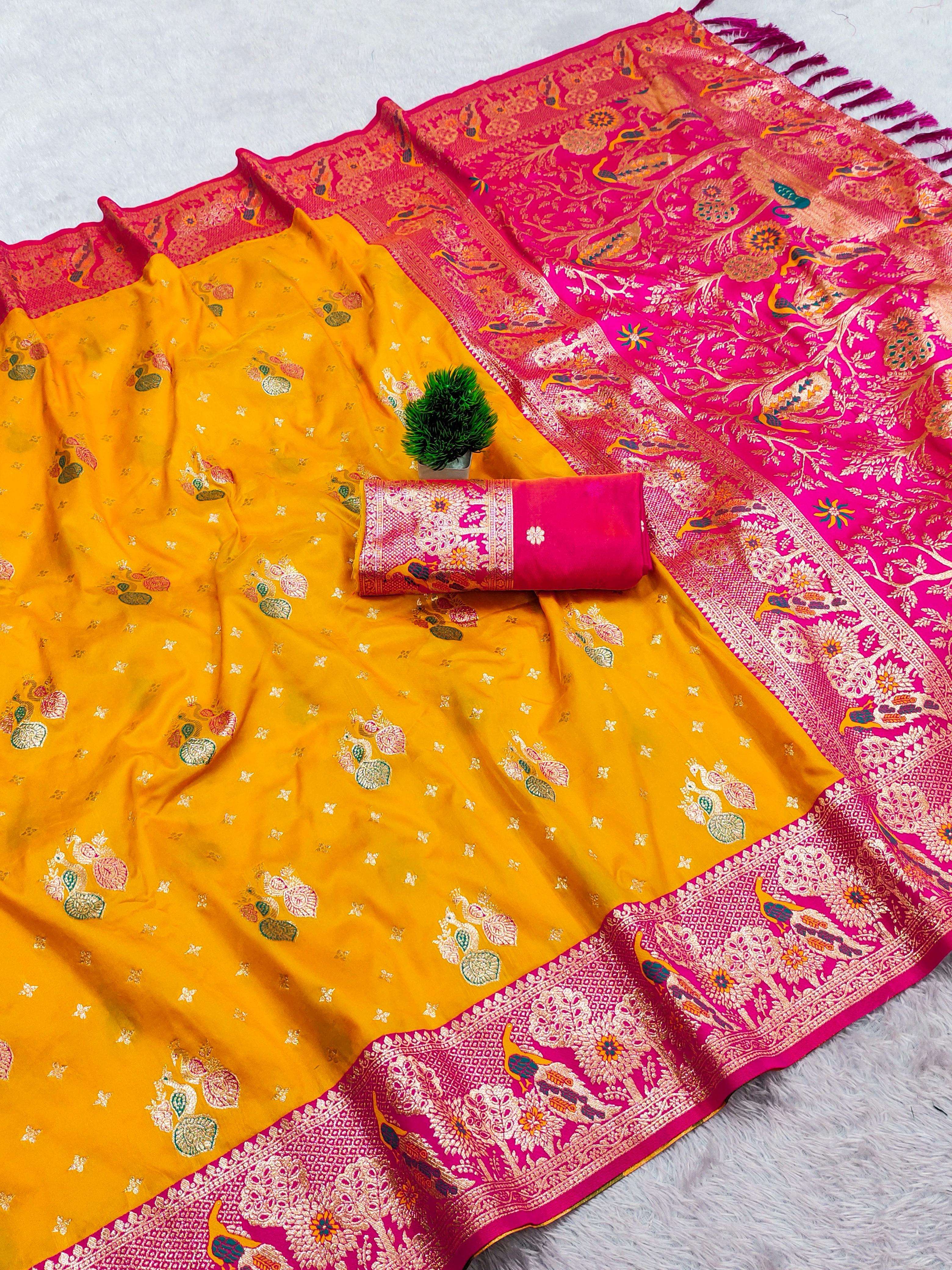 New Launch Saheli Paithani Vol 2 Soft Pethani silk fabric sa...