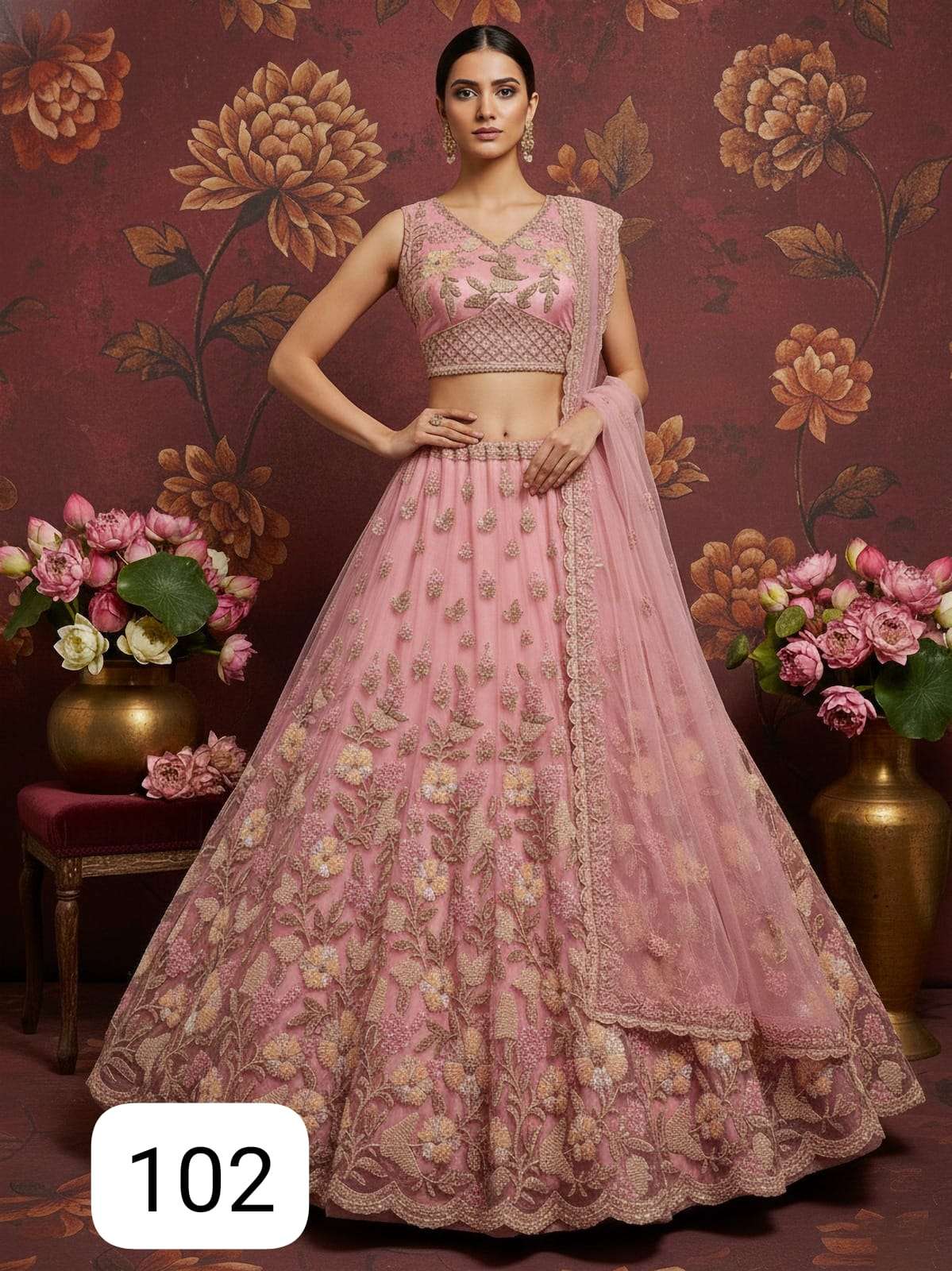 NEW STOCK UPDATE  PC ROMANOV FANCY AND DESIGNER NET MULTI CO...