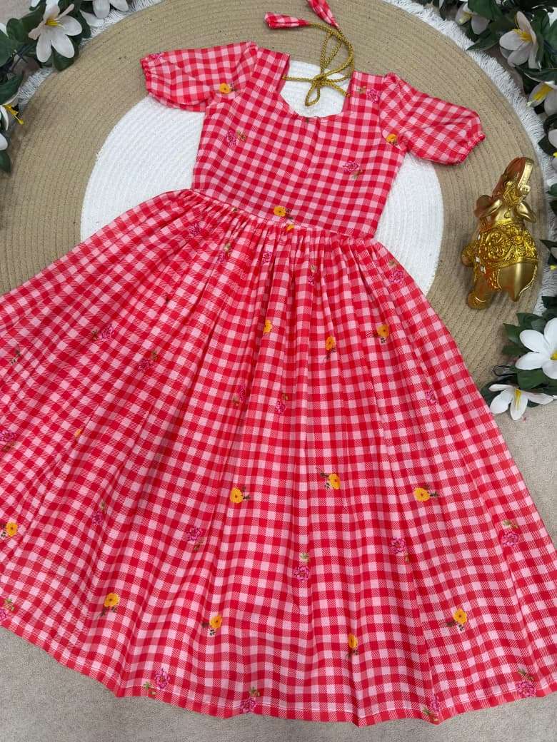  new Summer kids wear comfortable mul chanderi soft fabric C...