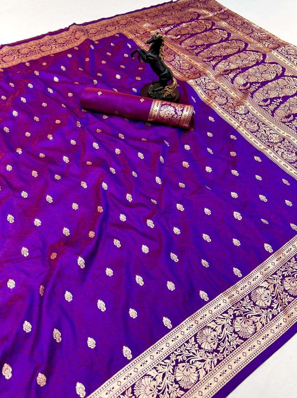 Nisha vol 1 beautiful Soft And pure banarasi silk luxury fab...