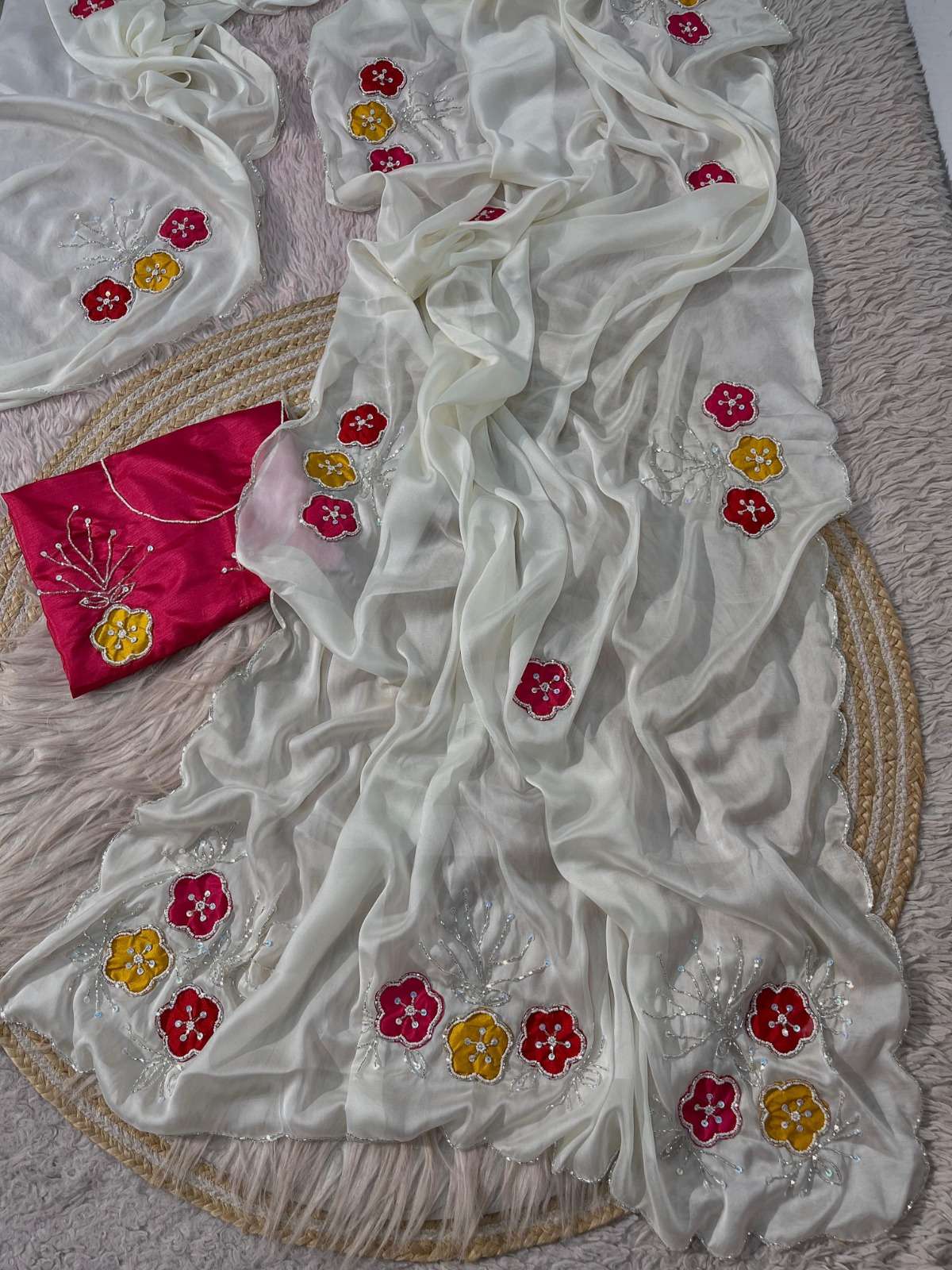 now Launching for you Gola Soft shine Chinon silk with premi...