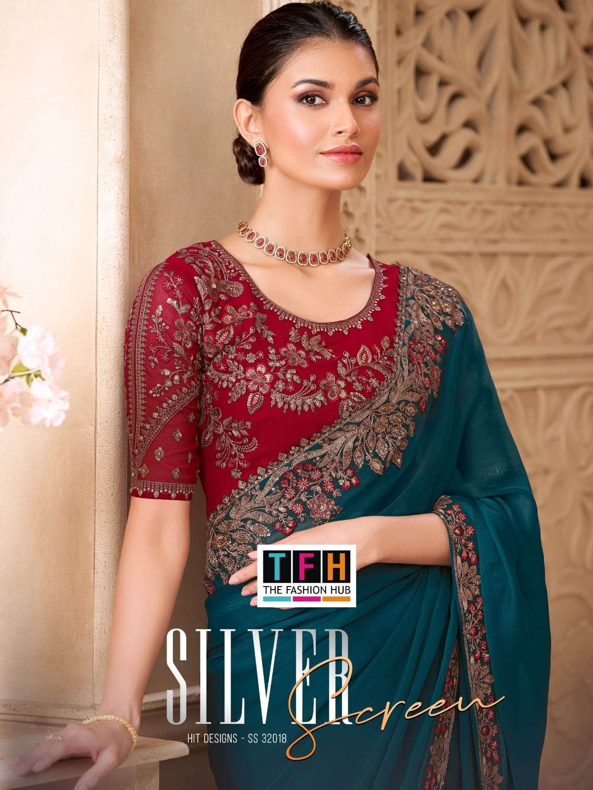 Now we present thf Silver Screen 22 32018 SS hit design Peac...