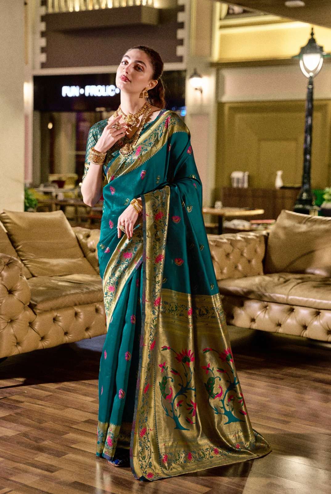 PETHANI 3 PRIVATE LIMITED PRMIUM COMGORTABLE SILK FABRIC SAR...