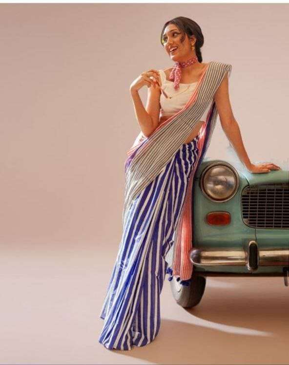 Plain and majestic Linen fabric with beautiful Digital Print...