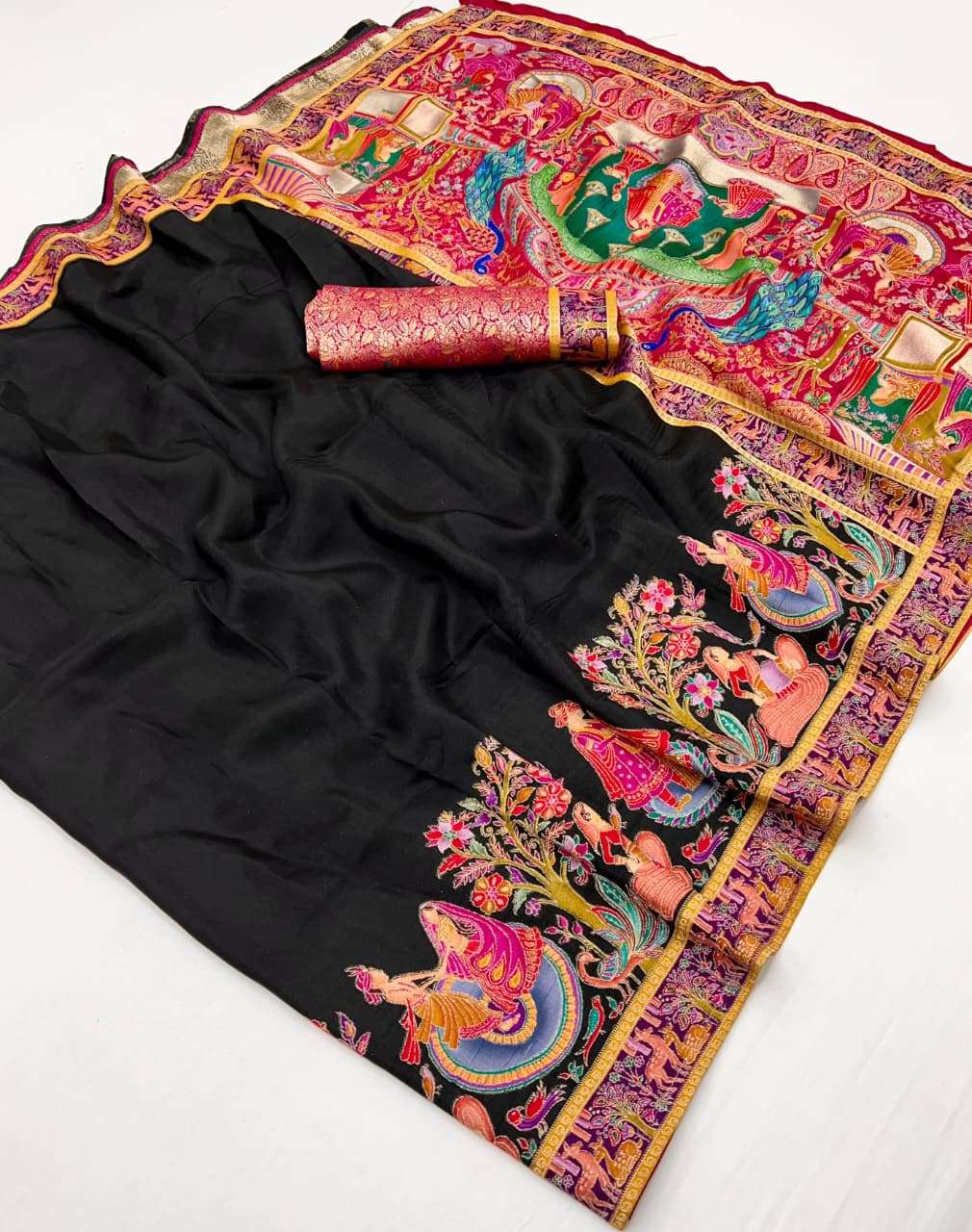 Position print pure and soft coloring flower print viscose f...