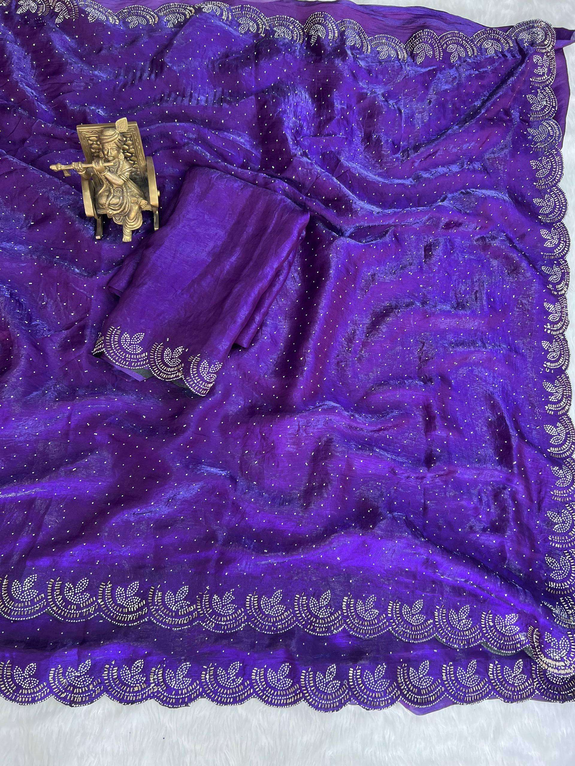 Presenting you Space silk original fabrics most beautiful sa...