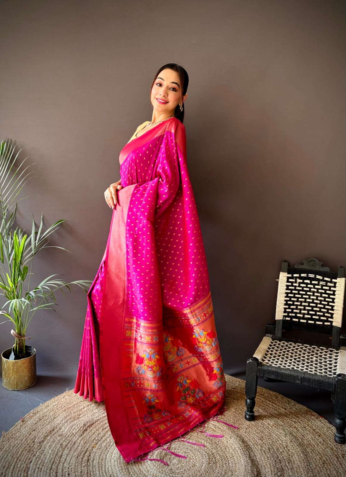 pyramid beautiful and Outstanding Colors Soft Banarasi Lichi...