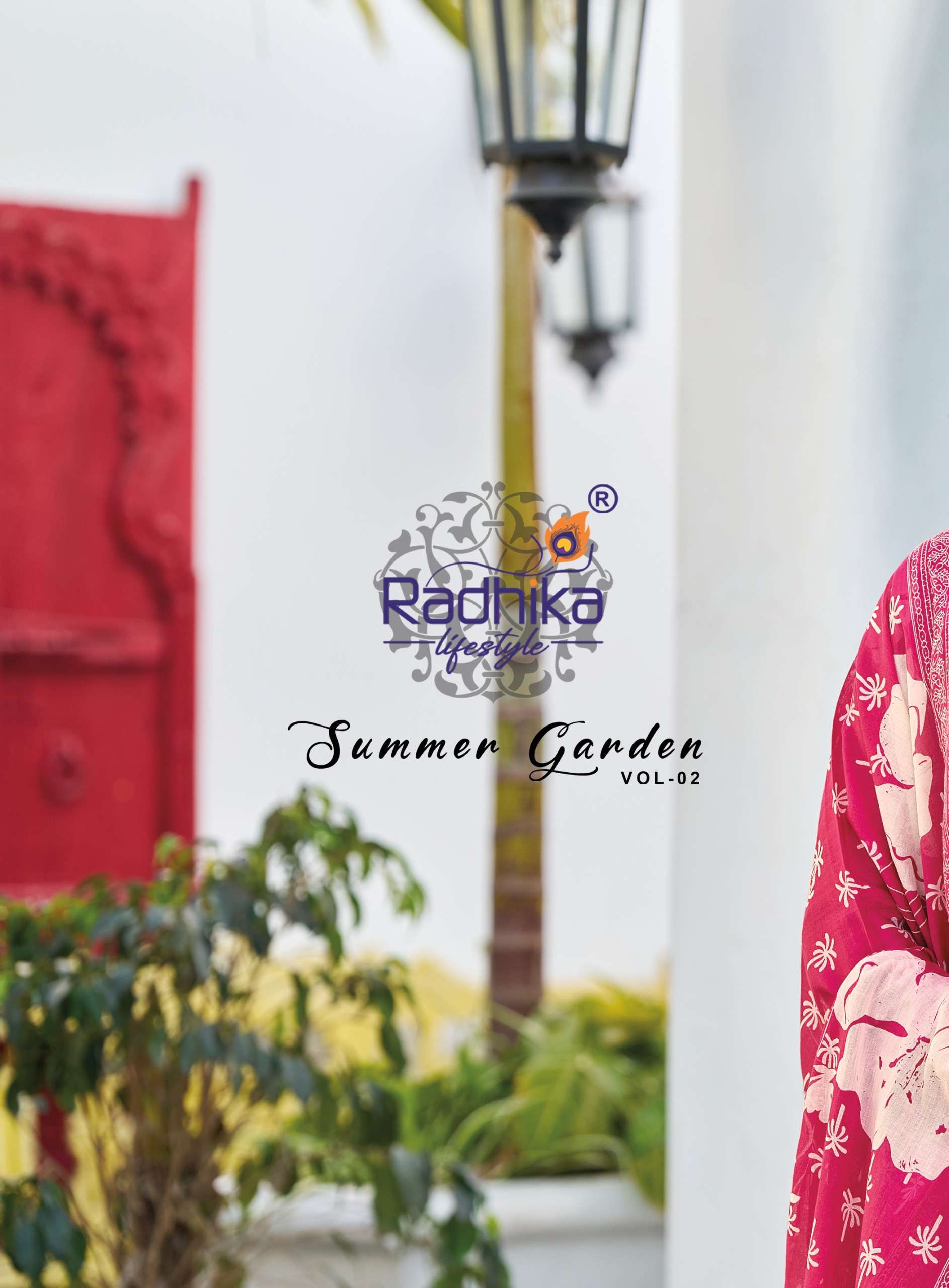 RADHIKA LIFESTYLE SUMMER GARDEN VOL 2 KURTI GOWN PLAZO WITH ...