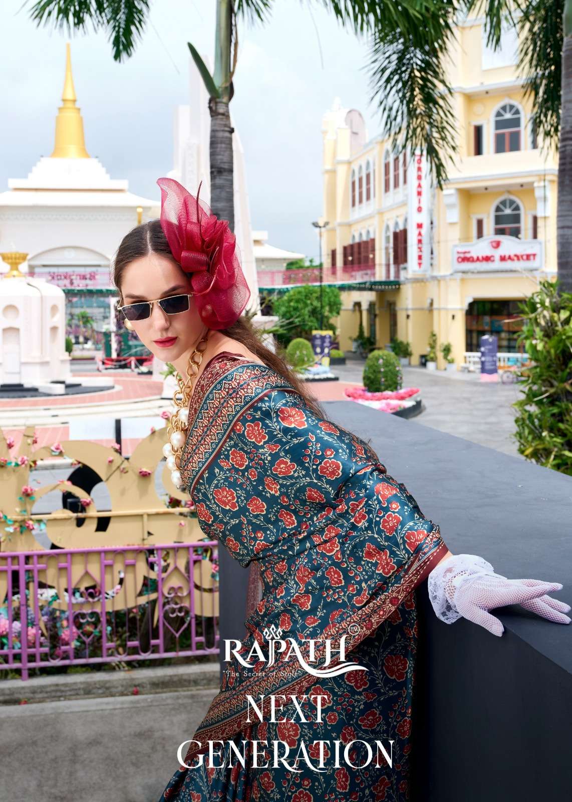 RajPath Fabrics Next Generation Pure and craft soft Satin fa...