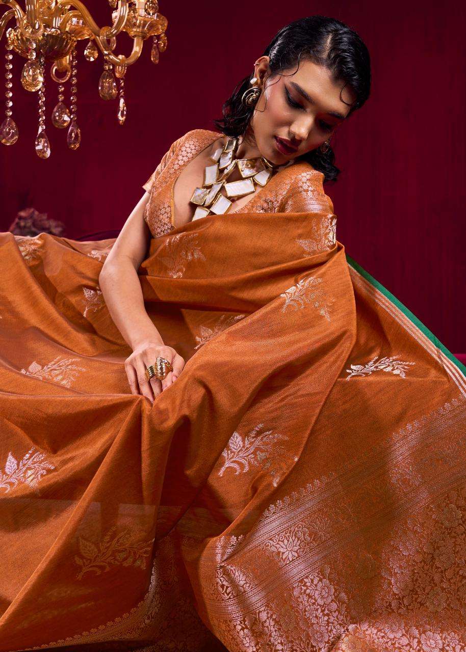 rajtex Wine Lotus 001 to 006 beautiful and fancy Satin Linen...