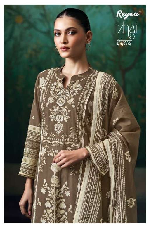 REYNA IZHAI MUL CHANDERI DIGITAL PRINT PRETTY SUIT FOR WOMEN...