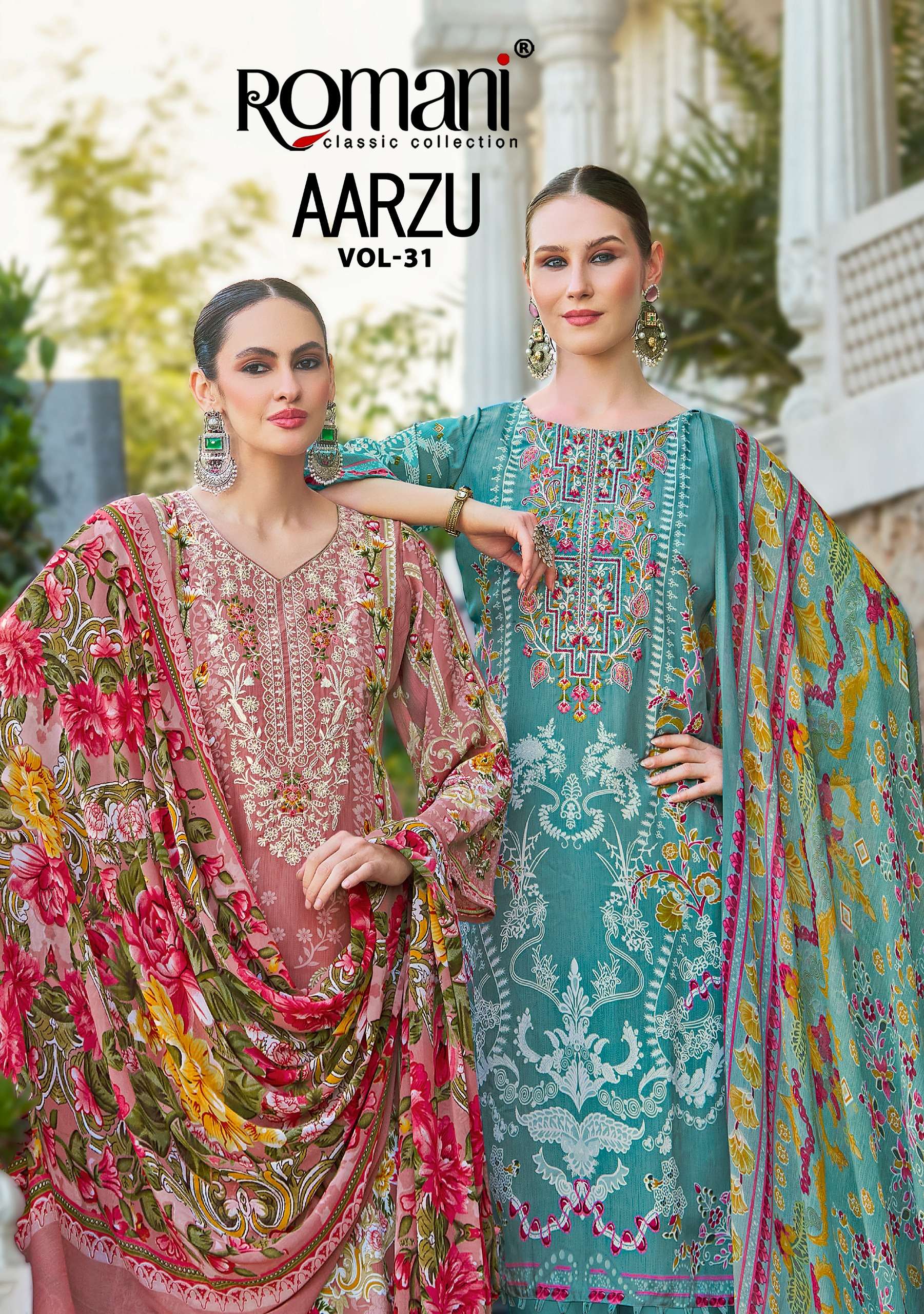ROMANI AARZU VOL 31 EXCLUSIVE SOFT COTTON DIGITAL STYLE SALW...