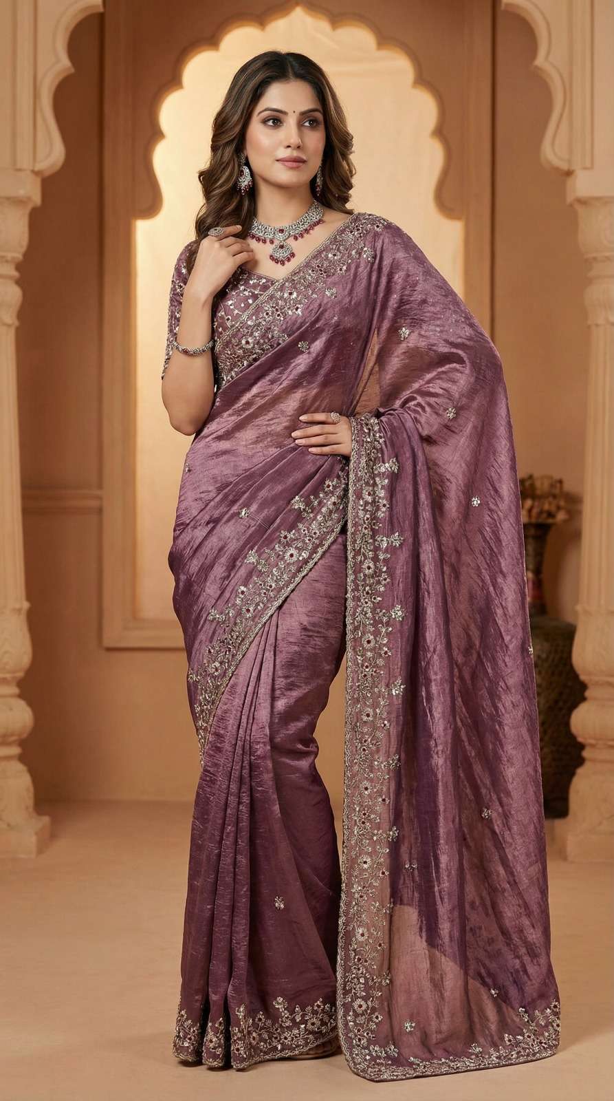 Samira Launching New Designer Pure and beautiful Fancy Chiff...