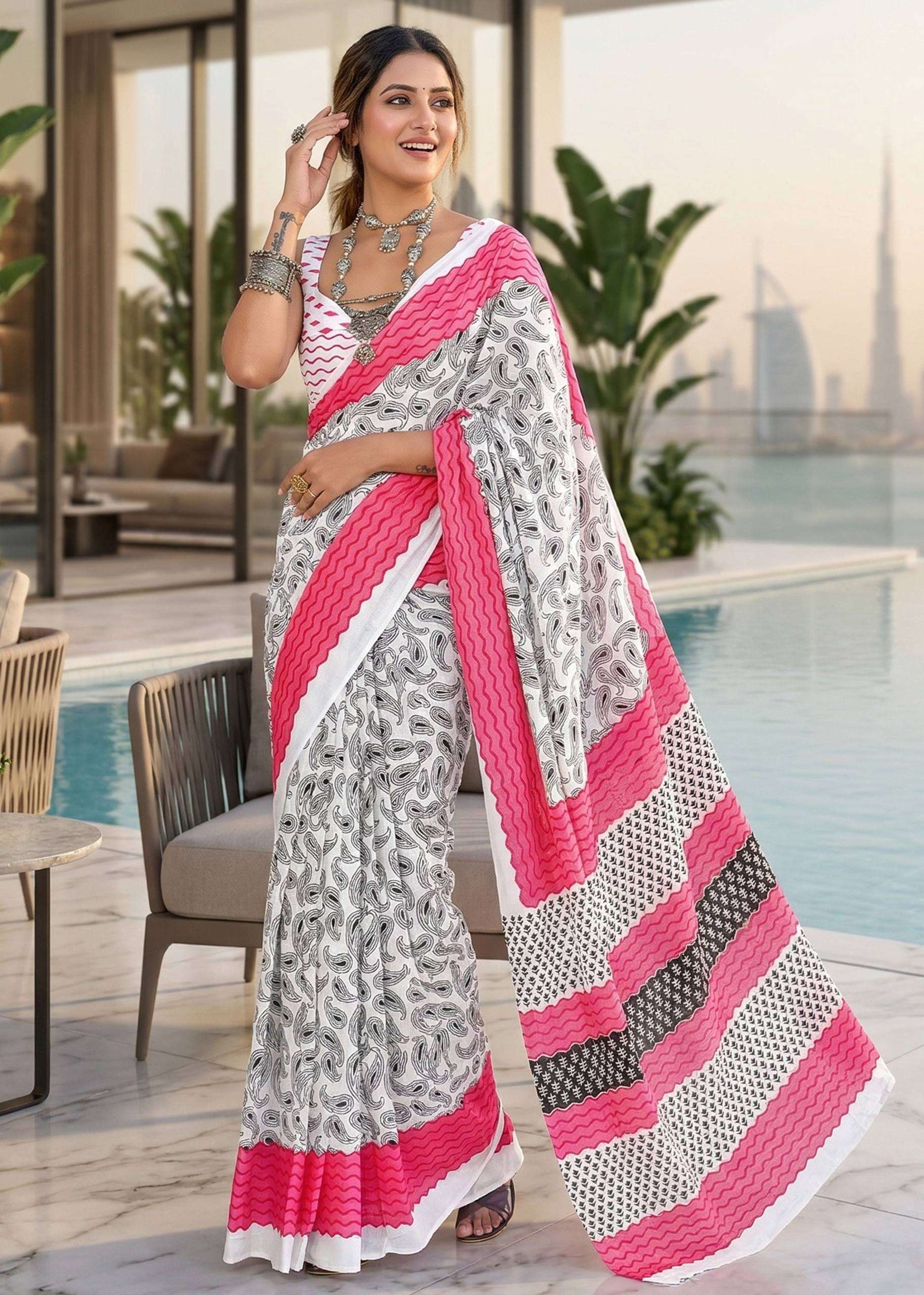 saree Feel Like Luxury Pure Soft Mulmul Cotton comfortable ...