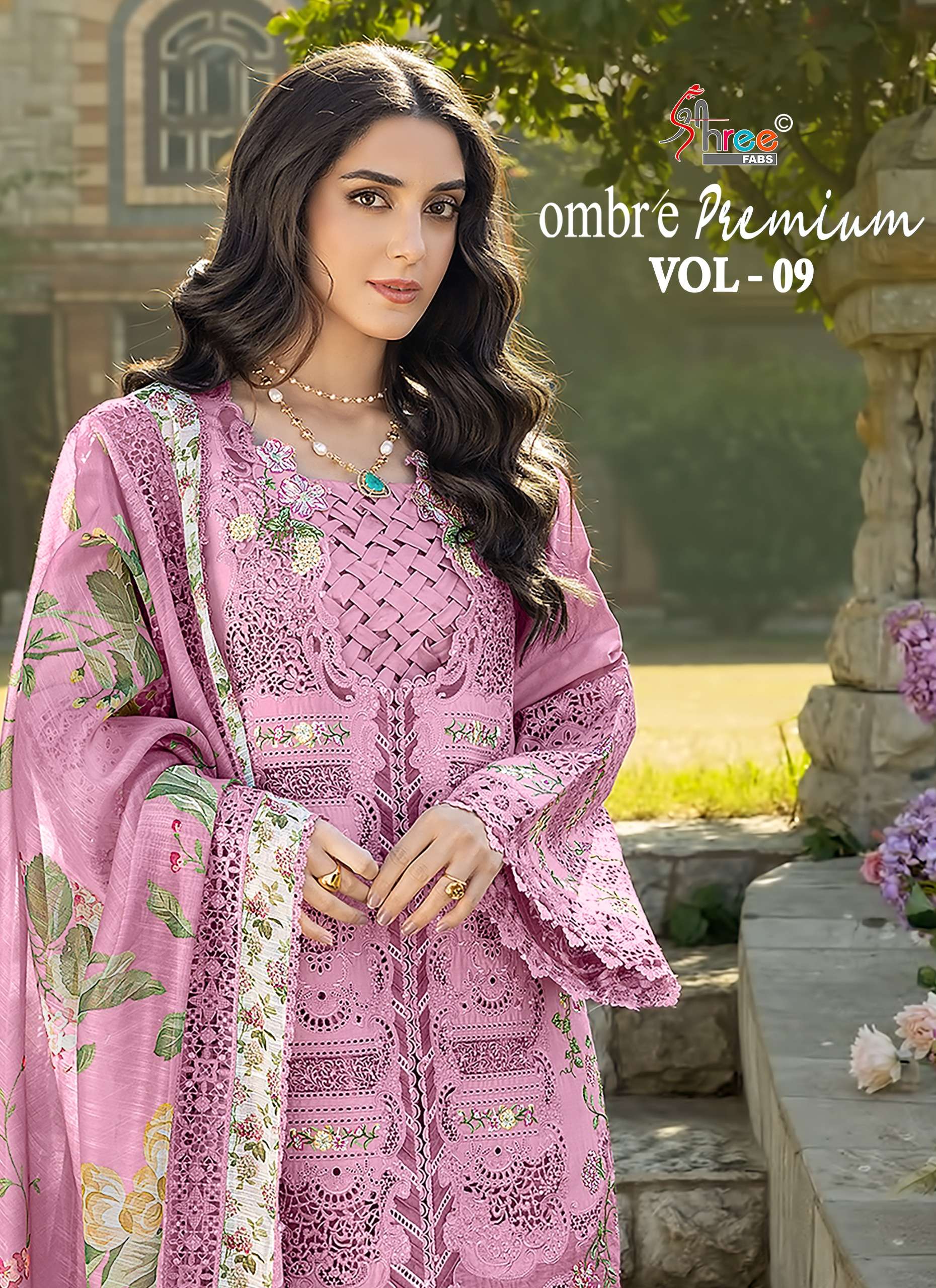 SHREE FABS OMBRE PREMIUM VOL 9 4254 TO 4258 KOTA DORIYA & CO...
