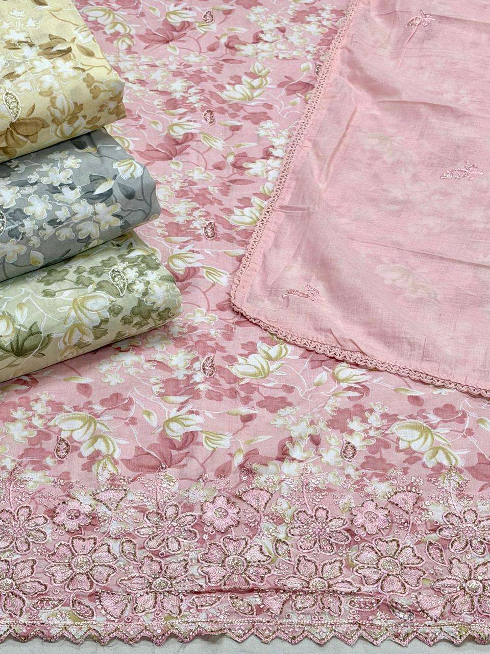 SIARA COTTON PRINT WITH BEATS WORK SALWAR SUIT EXPORT MARKET