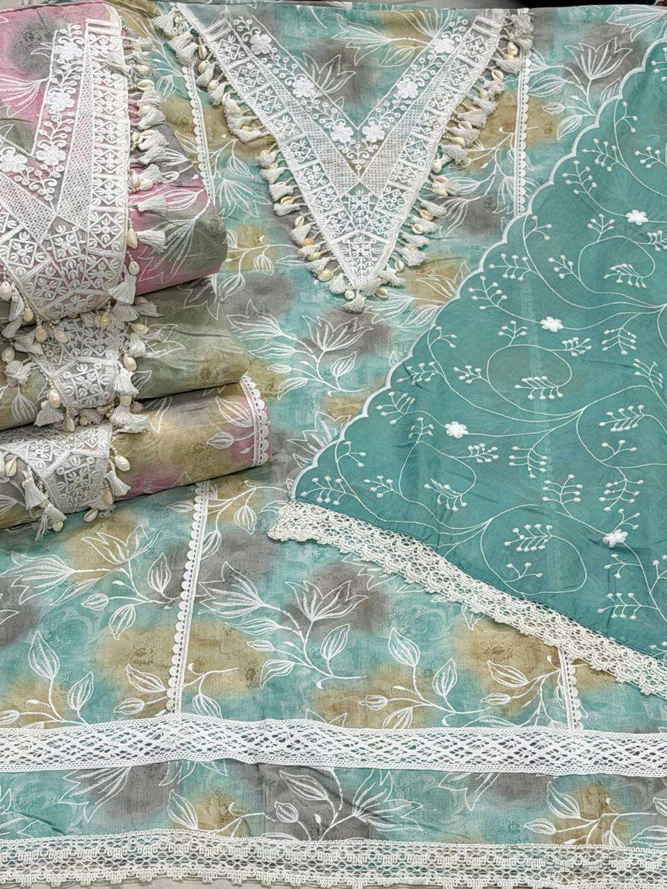 SIARA COTTON PRINT WITH GPO LESS SALWAR SUIT FEMALE CLASSIC ...