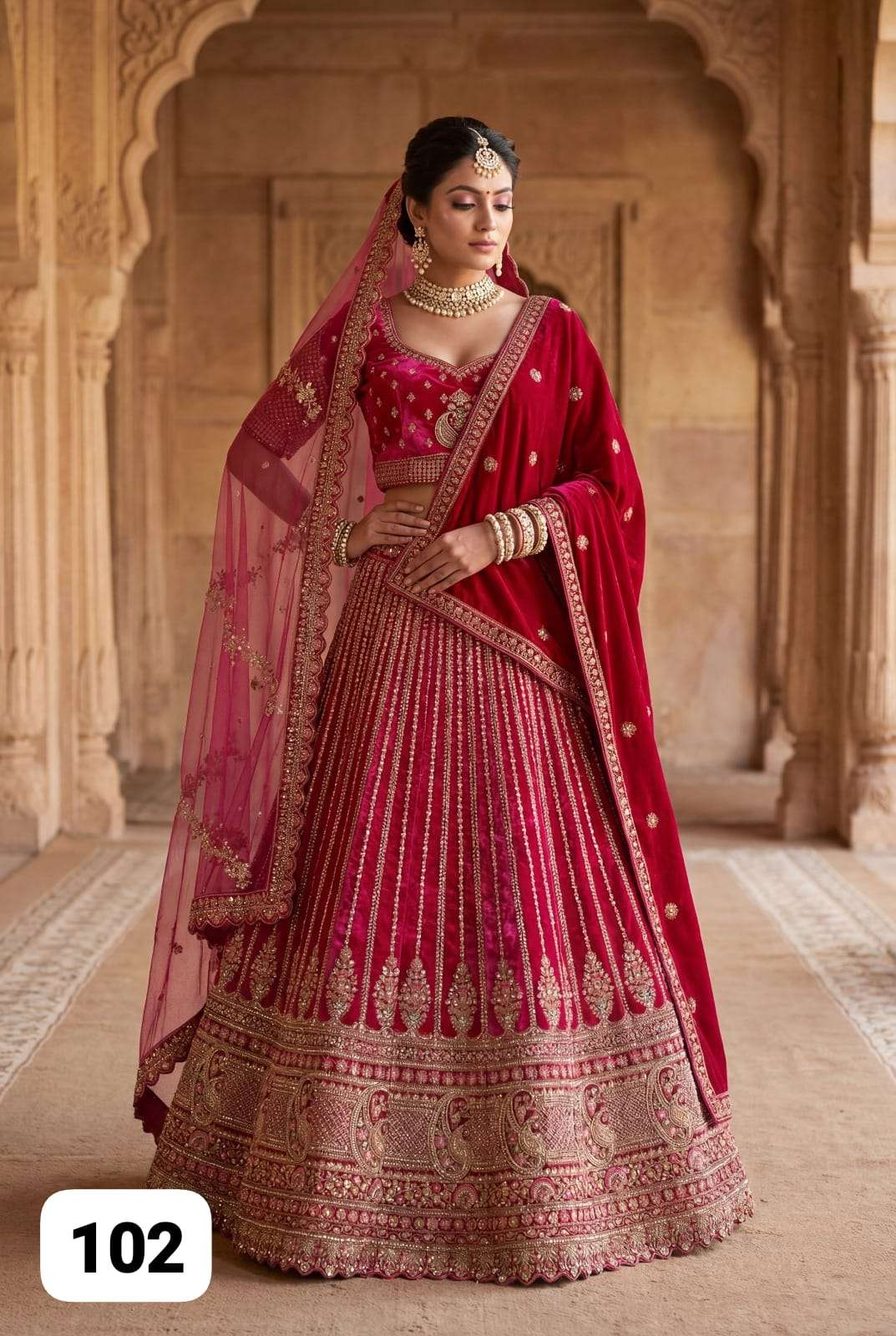 AV FASHION  102 SERIES SILK FANCY AND BEAUTIFUL PINK COLOUR ...