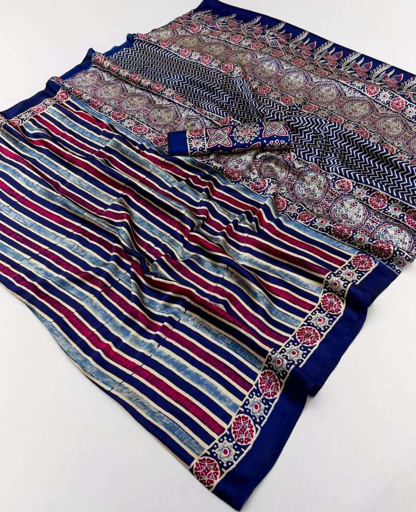 SILK PRIVATE LIMITED PRMIUM AJRAKH LUXE SEMI MODAL COMGORTAB...