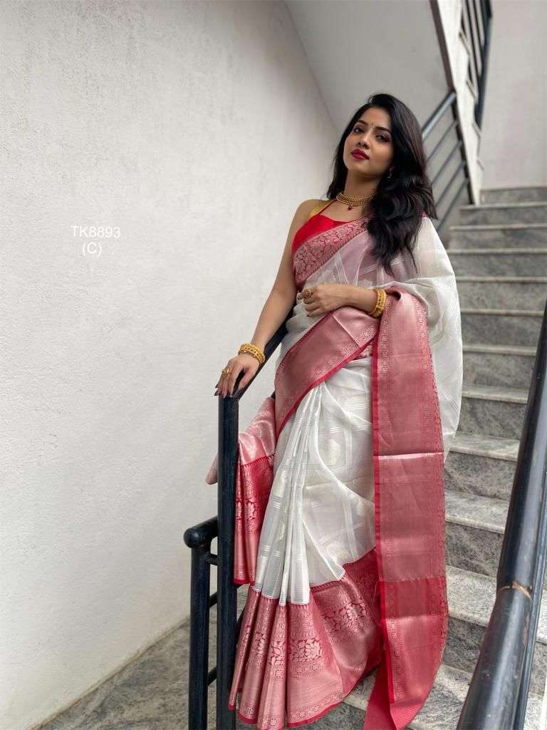SOFT AND FANCY LICHI SILK FABRIC ADORN AND REGAL REGULAR WEA...