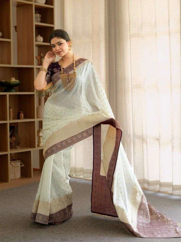 SOFT AND PURE LICHI SILK RESPLENDENT FABRIC RESELLER IN SURA...