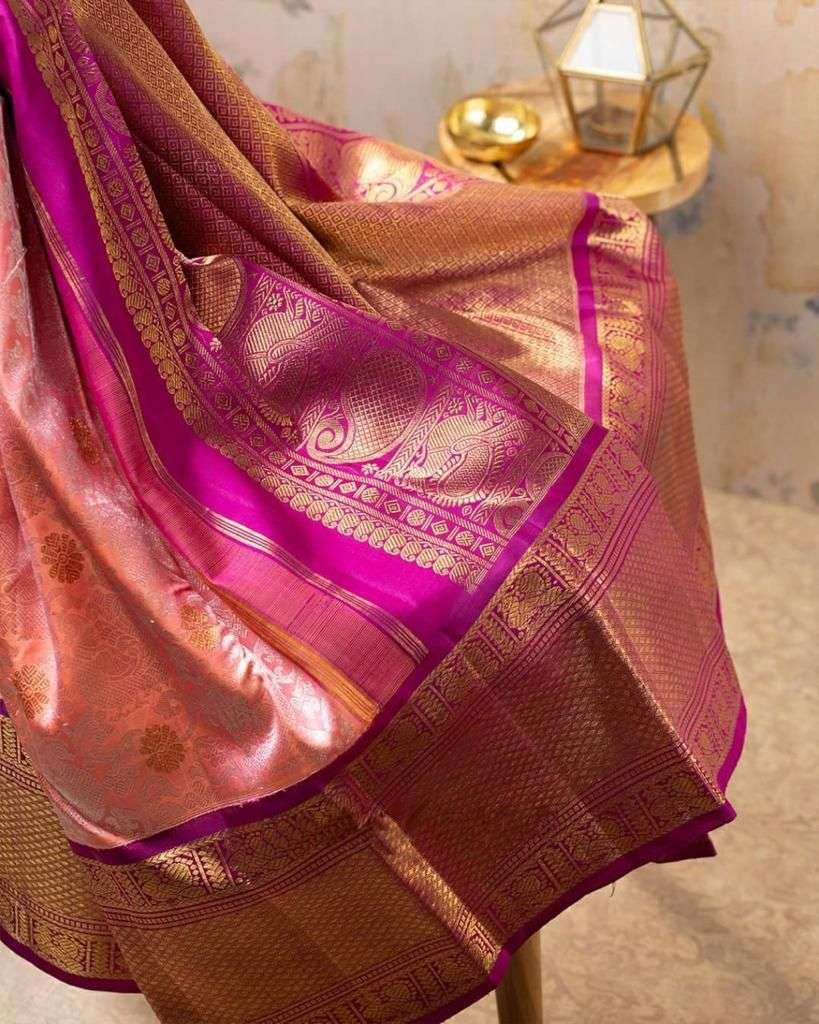 SOFT AND SMOOTH LICHI SILK FABRIC BABY PLNK COLOR ADORN AND ...