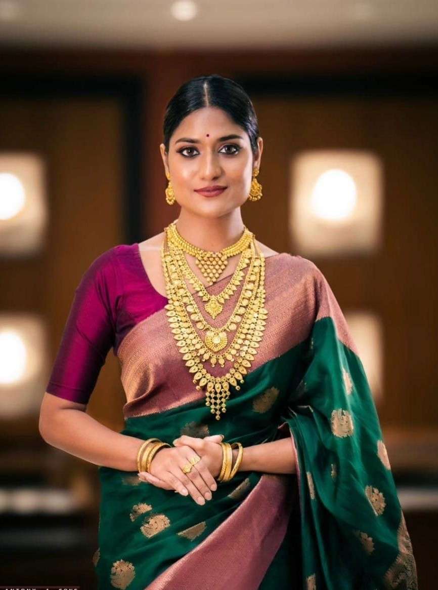 SOFT LICHI SILK FABRIC BENEFITS LIKE BEAUTY ICONIC SAREE WHO...