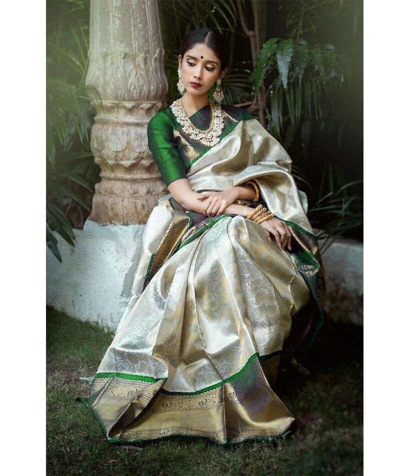 SUPER SOFT AND PURE LICHI SILK FABRIC GOOD QUALITY SAREE RES...