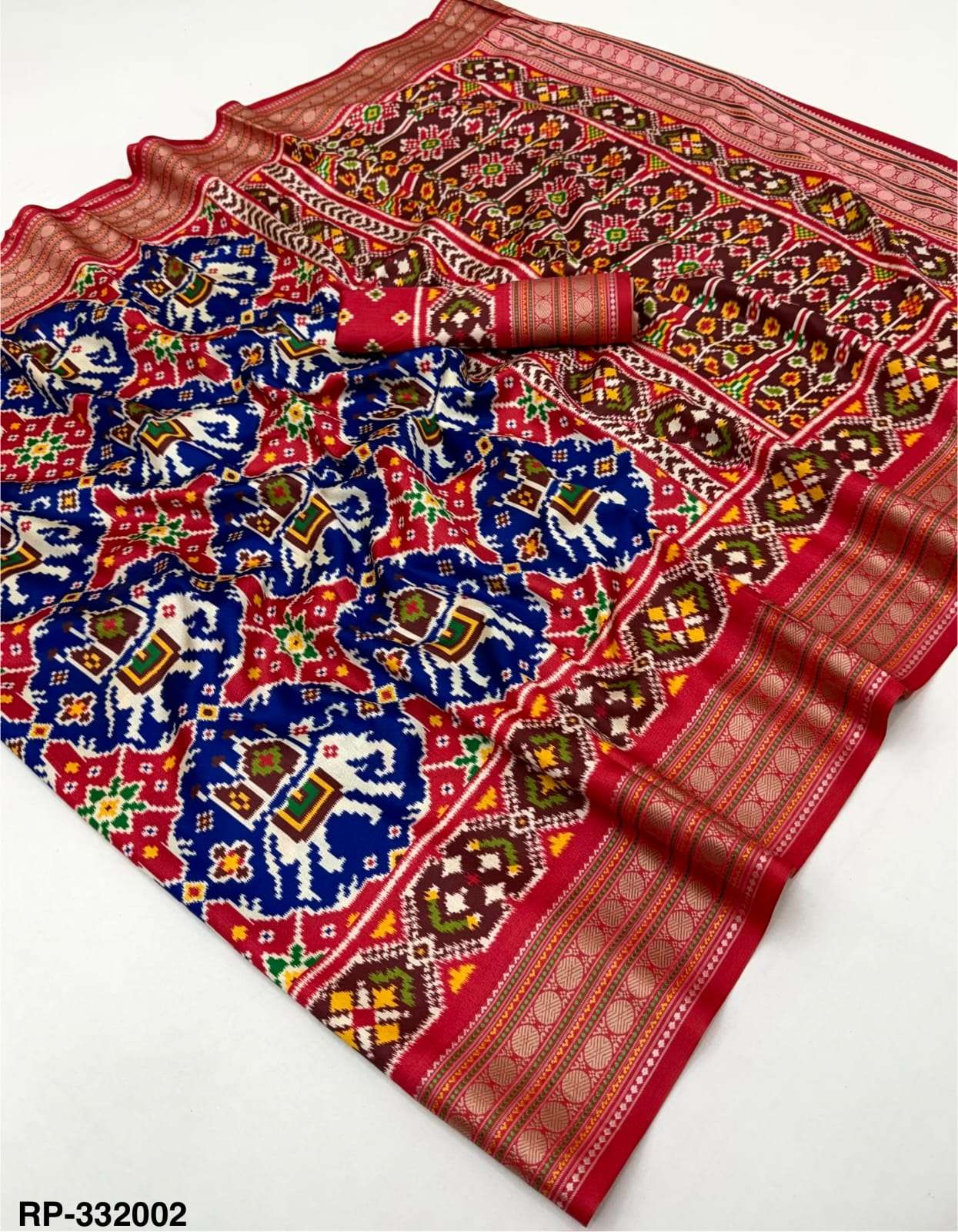 Super Trending RajMata Series Rudraksh Patola Vol 2 Handloom...